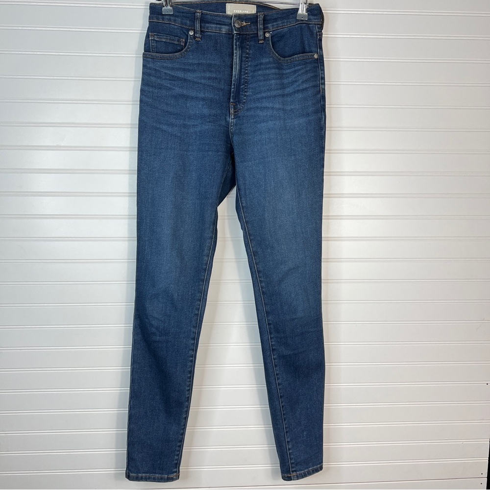 Everlane Women's 28 T Ankle  Skinny Jean Dark Blue  Denim